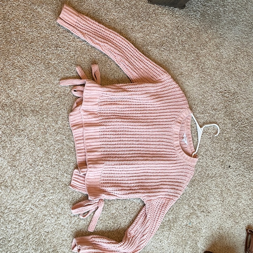 Pink sweater